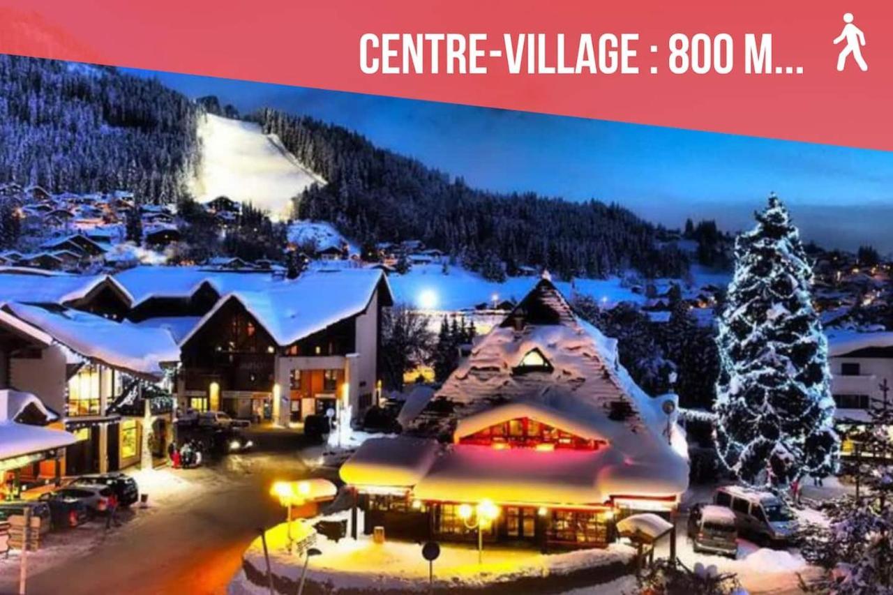 Red Apple Carroz Duplex De Charme Wifi Parking Balcon Tv Ski-Bus Les Carroz d'Araches Dış mekan fotoğraf